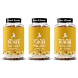 Uric Acid Purge Capsules Supports Uric Acid Balance &Joint Comfort with Celery Seed Tart Cherry Parsley Extract Vegetarian60Caps