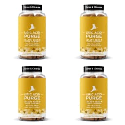 Uric Acid Purge Capsules Supports Uric Acid Balance &Joint Comfort with Celery Seed Tart Cherry Parsley Extract Vegetarian60Caps