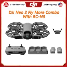 DJI Neo 2 Fly More Combo With RC-N3 Remote Controller Drones, Stable Transmission With Digital Transceiver, Neo 2 DJI 4K Drone for Beginners Wtih 3x Batteries
