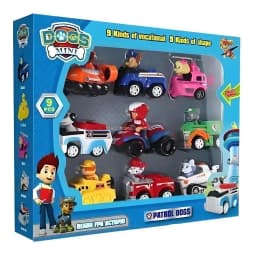 Paw Patrol Pull Back Cars Cartoon Vehicle Chase Skye Marshall Rubble Playset Action Figure Collection Model Toys Birthday Gift