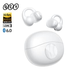 QCY Crossky C50i Open Ear Bluetooth Earphones Hi-Res LDAC Ear Clip Wireless BT6.0 Sports Earbuds Clip On 4-Mics Headphones 42H