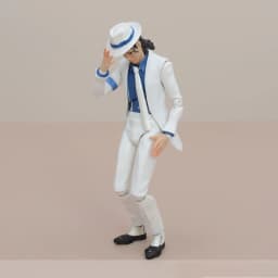 14cm Hot Michael Jackson White Clothes Moon Walk Action Figures Model Desktop Decoration Toys Surprise Christmas Gift