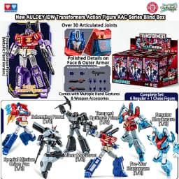 IDW Transformers Collectible Figure AULDEY AAC Blind Box Storm Gathering Mecha Model Optimus Orion 30+ Joint Action Figure Toys