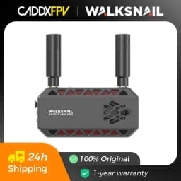 Caddx Walksnail Ascent VRX Pro Receiver Supports All FPV Goggles and Displays with HDMI Input Can Be Used with Ascent Lite+ VTX