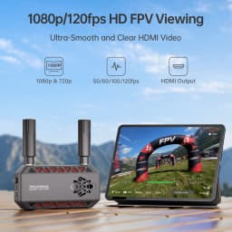 Caddx Walksnail Ascent VRX Pro Receiver Supports All FPV Goggles and Displays with HDMI Input Can Be Used with Ascent Lite+ VTX