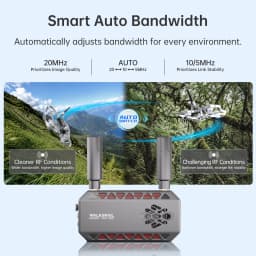 Caddx Walksnail Ascent VRX Pro Receiver Supports All FPV Goggles and Displays with HDMI Input Can Be Used with Ascent Lite+ VTX