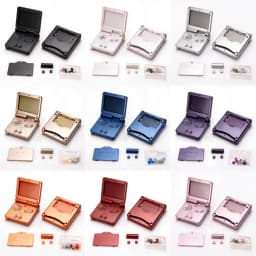 Full Housing Shell Case Cover Replacement for Nintendo GBA SP Gameboy Advance SP, Solid Color DIY Accessories for GBA SP