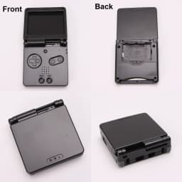 Full Housing Shell Case Cover Replacement for Nintendo GBA SP Gameboy Advance SP, Solid Color DIY Accessories for GBA SP