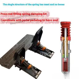 Simulated Racing Game Modification Pedal Clutch Throttle Brake Hydraulic Spring Damper Mod Kit for MOZA R12/R9/R5/R3 SRPLITE