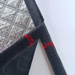 Magnetic winter thick door curtain - easy to install - No Drilling- Keep Cold Out & Warm In-Windproof partition curtain