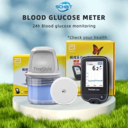 Freestyle Libre CGM Sensor Kit 14 Days 24h Dynamic Blood Glucose Meter Monitor Blood Sugar Changes Anytime Anywhere Android App