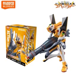 Blokees Building Block Man New Century Evangelion EVANGELION-00/01/02/08-Anime Character Movable Model Splicing Toy Gift