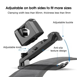 STARTRC Selfie Stick Holster Backpack Strap Clip Mount for Insta 360 X5 X4 Air Go Ultra ACE Pro 2 Ajustable Quick Release