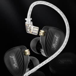 GK STREAK Earphones New-Generation Upgraded Dynamic Driver Unit + Microplate Tweeter Unit Metal Headphone