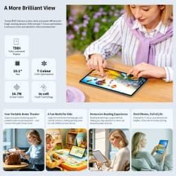 Teclast M50T Android 16 Tablets PC 10.1 inch Max. 32GB RAM 128GB ROM AllWinner A537 7000mAh Battery WiFi-6 Global Version