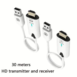 Wireless HDMI--compatible Transmitter and Receiver 1080P 50M Extender Display USB Adapter Dongle For TV Box Monitor Projector PC