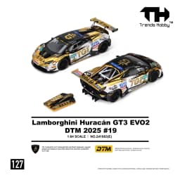 TH 1/64 Porsche 911 GT3 R LeMans 24H 2025 Lamborghini Huracan GT3 EVO2 DTM Car Alloy Diecast Metal Model Kids Toys Boys