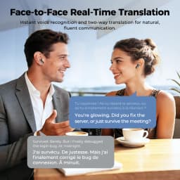 HTC NE68 TWS Wireless Earbuds Bluetooth 5.3 ENC Noise Cancelling LED Digital Display Open Ear Clip Bluetooth Earphones