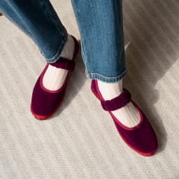 Solid Color Velvet Mary Janes Shoes for Women Spring Autumn Casual Streetwear Ballet Flats Buckle Strap Ladies Shoes Footwear
