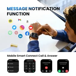 HAYLOU Watch 3 Voice Calling Smartwatch 1.85'' AMOLED Screen 24h Health Monitoring 150+ Sports Modes Smart Watch 1ATM Waterproof