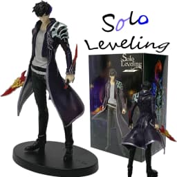 21cm In Stock Solo Levelings Anime Version Figure -Sung Jinwoo Action Figure PVC Collect Model Figure Display Anime Merchandise