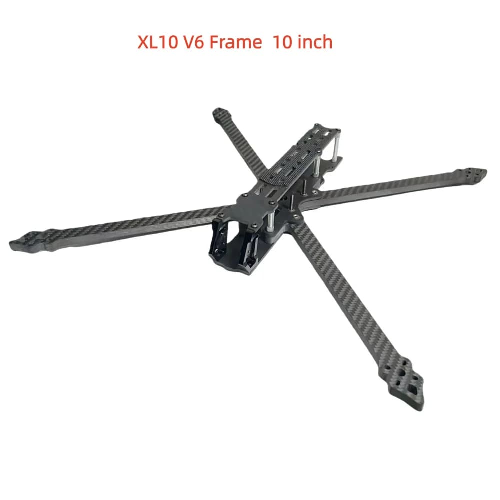 XL10 V6 420mm 10inch Wheelbase super Long Range HD True-X Carbon Frame Kit with 8mm arm for DJI O3 VISTA FPV part