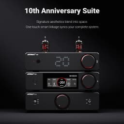 AIYIMA D20 HiFi DAC Decoder AK4493SEQ ES9039Q2M XMOS XU316 USB DSD512 Bluetooth 5.1 LDAC RCA XLR Audio Converter VU Meter