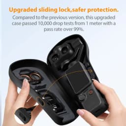 K&F CONCPET Protective Case with Lens Filter Storage Scratch-Resistant Action Camera Accessory for DJI Osmo Pocket 4 Pro