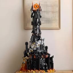 2026 New Arrival 5471pcs Creative Lord Rings Barado Fortress Barad Dur Dark Tower Building Block For Birthday Christmas Gift