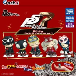 Gacha Scale Model PERSONA Character related Merchandise Shoulder leaning Figurine Ornament Action Figure Toys