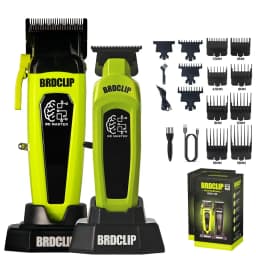 BRD 106 107 609 BRDCLIP Professional Electric Hair Clipper Hair Trimmer DLC Blade with Base 7500RPM 8000RPM 7000RPM Barber Set