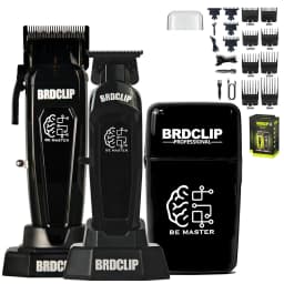 BRD 106 107 609 BRDCLIP Professional Electric Hair Clipper Hair Trimmer DLC Blade with Base 7500RPM 8000RPM 7000RPM Barber Set