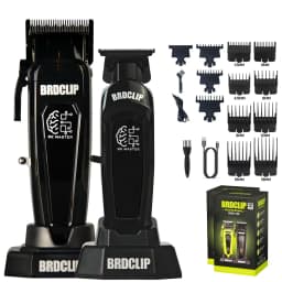 BRD 106 107 609 BRDCLIP Professional Electric Hair Clipper Hair Trimmer DLC Blade with Base 7500RPM 8000RPM 7000RPM Barber Set