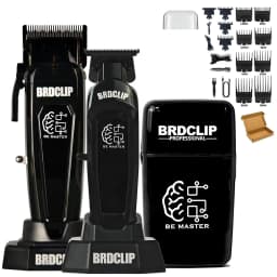 BRD 106 107 609 BRDCLIP Professional Electric Hair Clipper Hair Trimmer DLC Blade with Base 7500RPM 8000RPM 7000RPM Barber Set