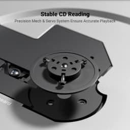 Fosi Audio Merak HiFi CD Player with Remote CS43131 DAC 210MW *2 Headphone Amp Supports USB Ripping USB Drive Input