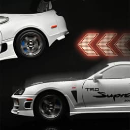 1:24 1995 Supra A80 MK4 Alloy Movie Sports Car Model Diecasts Metal Classic Track Raing Vehicles Car Model Sound Light Kids Gift