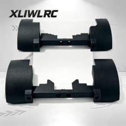 1set TT02 Mudguard Set Drop-in Fit for Tamiya TT02 1/10 Rally Car No Drill Direct Fit Splash Guard Dirt Shield