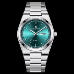 PAAZOMU Fashion Men's Quartz Watch Stainless Steel Waterproof Luminous Man Watch Chronograph Date Multifunction Watches For Men
