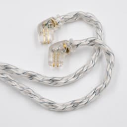 KZ Earphones Cable 8 Core Silver Blue Hybrid 784 Cores Silver Plated Upgrade Cable 2Pin 3.5mm Plug Heaset Wire KZ ZSXPRO ZS10PRO