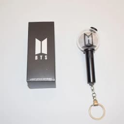 In Stock Mini Kpop Army Ver 4 Lightstick Light Up Glowing Pendant Keychain Keyring For Fans Concert Portable Decoration Gifts