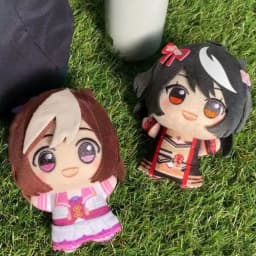 12cm Uma Musume Plush Toys UMPD Pretty Derby Special Week Stuffed Plushies Bag Pendant Anime Game Character Keychain Fan Gift