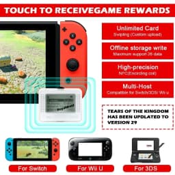 2026 New Replacement AMB Pixl Emulator Simulator NFC Replacement Emulator Bluetooth-Compatible Game Emulator For Switch WiiU 3DS