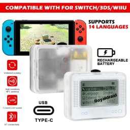 2026 New Replacement AMB Pixl Emulator Simulator NFC Replacement Emulator Bluetooth-Compatible Game Emulator For Switch WiiU 3DS