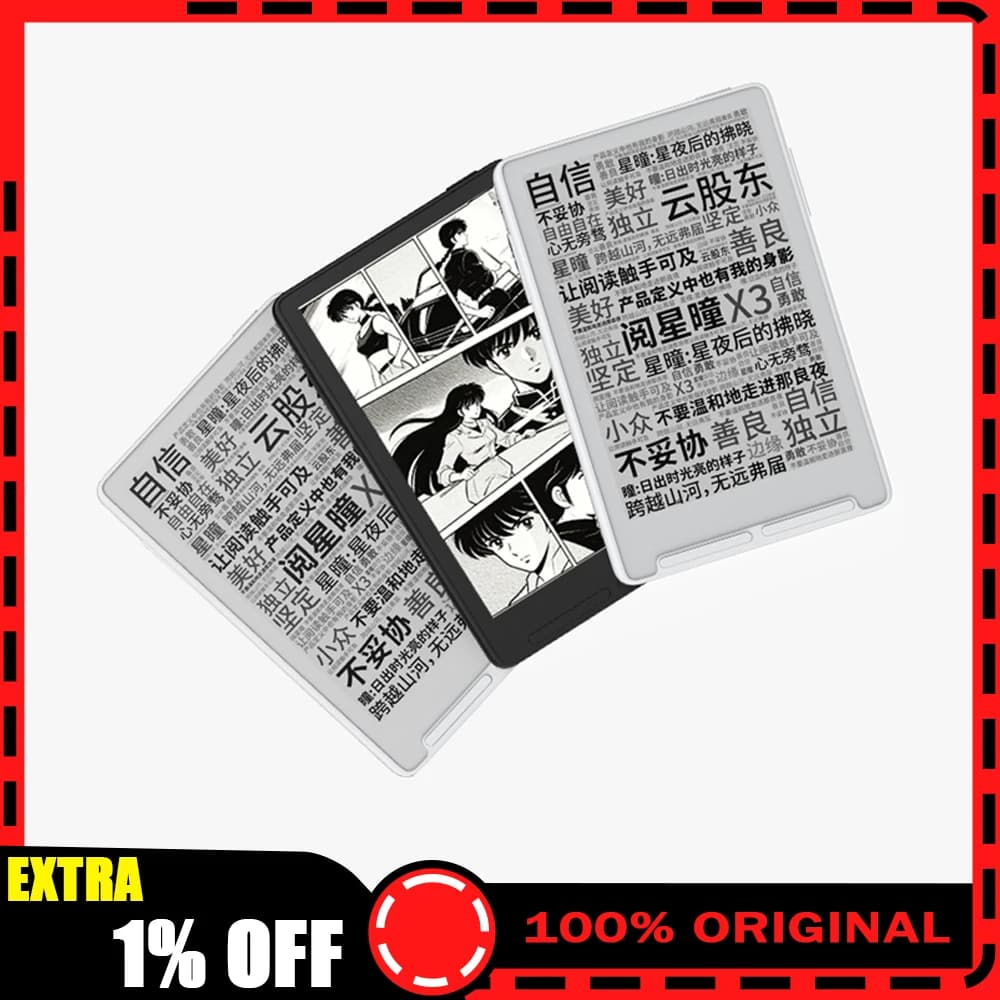 XTEINK X3 E Ink Reader 3.7 Inch Ultra Thin Portable E Book Reader 650mAh Long Battery 792x528 259 PPI Pocket Reader For Student