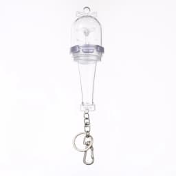Mini Kpop ILLITS Lightstick Keychains YUNAH MINJU MOKA WONHEE IROHA Light Stick Bag Pendant Keyrings for Fans Gift