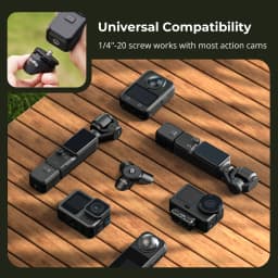 SmallRig Mini Quick Release Tripod for DJI Osmo Pocket 3 / 4 Magnetic Mount, Portable for Pocket 4/3 Action 6/5Pro, for Insta360