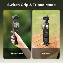 SmallRig Mini Quick Release Tripod for DJI Osmo Pocket 3 / 4 Magnetic Mount, Portable for Pocket 4/3 Action 6/5Pro, for Insta360