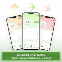 MicroTech LinX Vista Dynamic Continuous Glucose Monitoring System No Finger Pricking