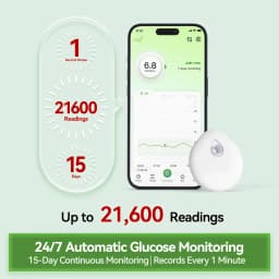 MicroTech LinX Vista Dynamic Continuous Glucose Monitoring System No Finger Pricking