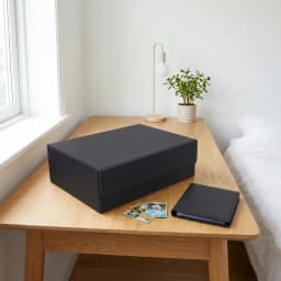 Card Storage Box,1800+ Sleeved Trading Cards Organize,Magnetic Closure PU Leather Deck Box,TCG MTG Pokemon YuGiOh Sports Cards